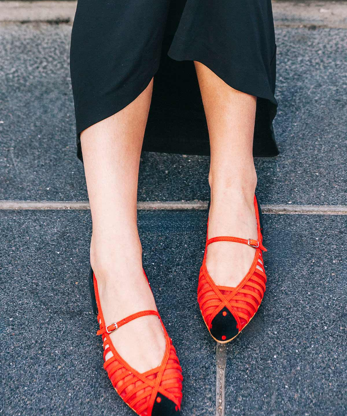 Bailarina Roma Rojo (plantilla extra)