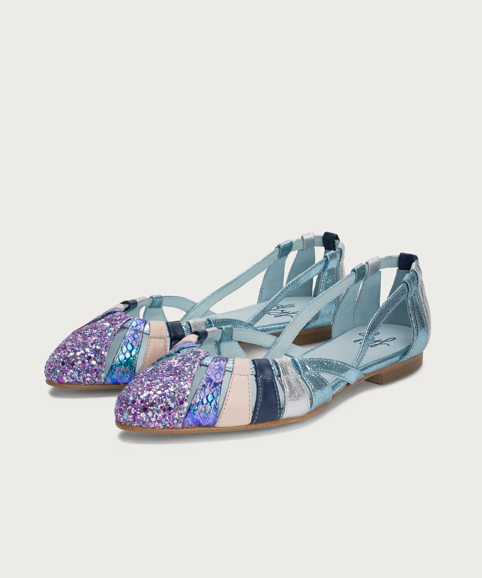 Bailarina Flor de Cerezo Navy